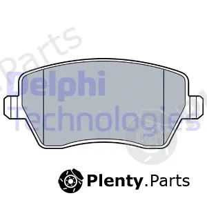 Delphi LP3551 — Brake Pad Set, disc brake
