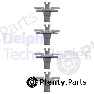 Delphi LX0058 — Accessory Kit, disc brake pad