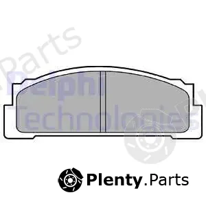 Delphi LP30 — Brake Pad Set, disc brake