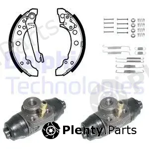 Delphi 791 — Brake Shoe Set