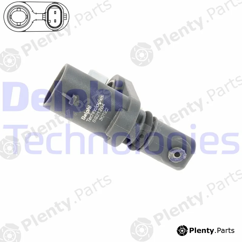 Delphi SS21264-12B1 — Sensor, wheel speed