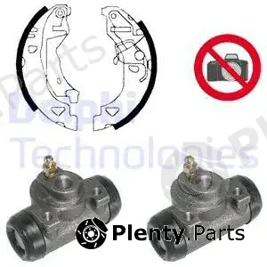Delphi 972 — Brake Shoe Set