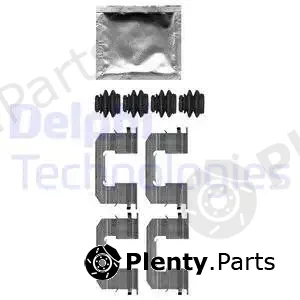 Delphi LX0663 — Accessory Kit, disc brake pad