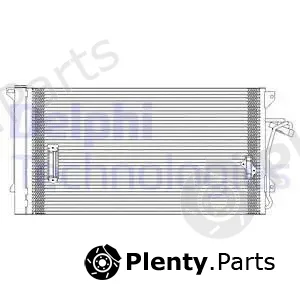 Delphi TSP0225618 — Condenser, air conditioning