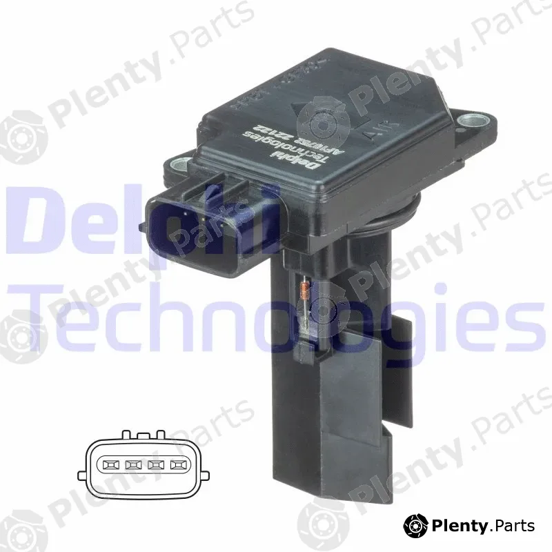 Delphi AF10752-12B1 — Mass Air Flow Sensor