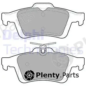 Delphi LP1958 — Brake Pad Set, disc brake