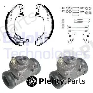 Delphi 648 — Brake Shoe Set