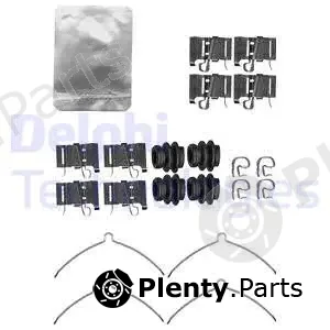 Delphi LX0609 — Accessory Kit, disc brake pad