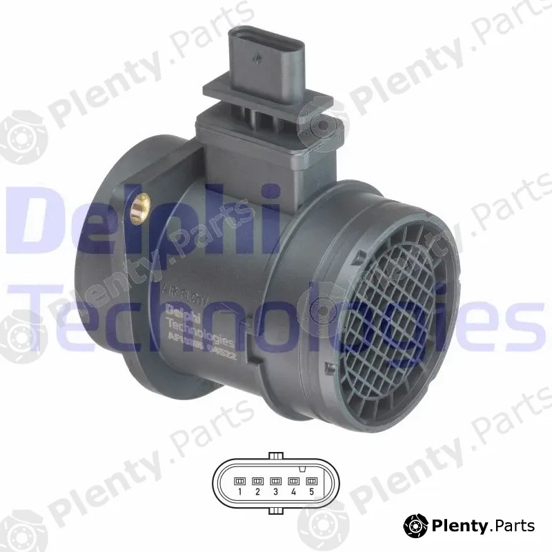 Delphi AF10395-12B1 — Mass Air Flow Sensor