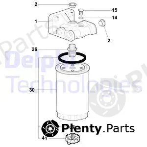 Delphi 5872171 — Fuel Filter
