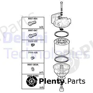 Delphi 9001-070C — Fuel Filter