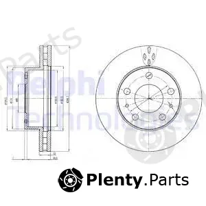 Delphi BG4060 — Brake Disc