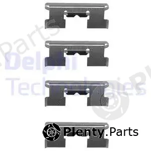 Delphi LX0057 — Accessory Kit, disc brake pad