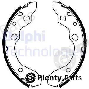 Delphi LS1679 — Brake Shoe Set
