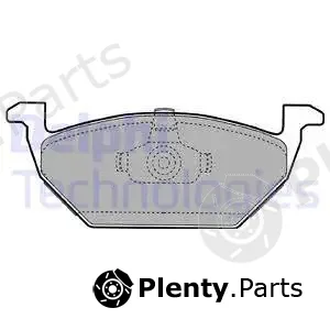 Delphi LP1104 — Brake Pad Set, disc brake