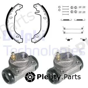 Delphi 828 — Brake Shoe Set