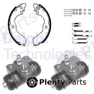 Delphi 977 — Brake Shoe Set