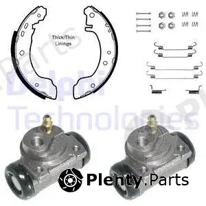 Delphi 860 — Brake Shoe Set
