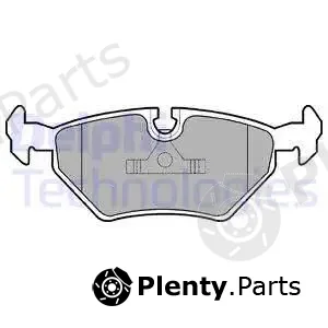 Delphi LP555 — Brake Pad Set, disc brake
