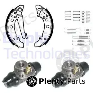 Delphi 717 — Brake Shoe Set