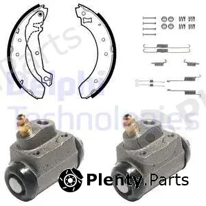 Delphi 701 — Brake Shoe Set