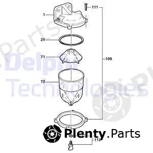 Delphi 5864000 — Fuel Filter
