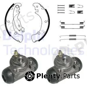 Delphi 1033 — Brake Shoe Set