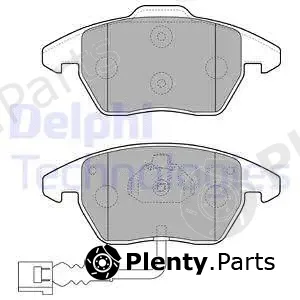 Delphi LP1837-17B1 — Brake Pad Set, disc brake