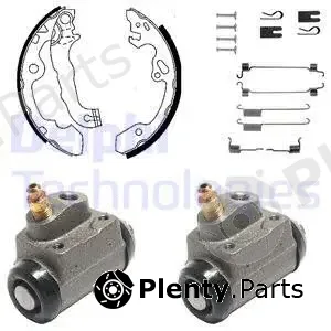 Delphi 937 — Brake Shoe Set
