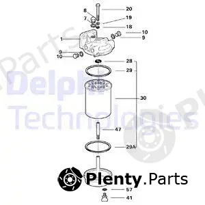 Delphi 5860B090 — Fuel Filter
