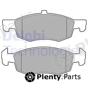 Delphi LP3163 — Brake Pad Set, disc brake