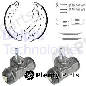 Delphi 856 — Brake Shoe Set
