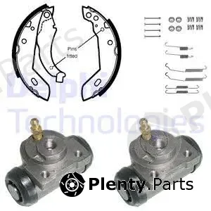 Delphi 872 — Brake Shoe Set