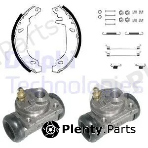Delphi 823 — Brake Shoe Set