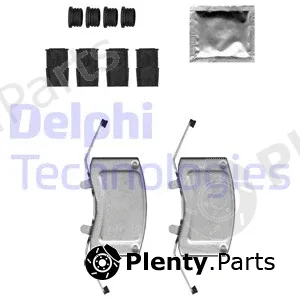 Delphi LX0699 — Accessory Kit, disc brake pad