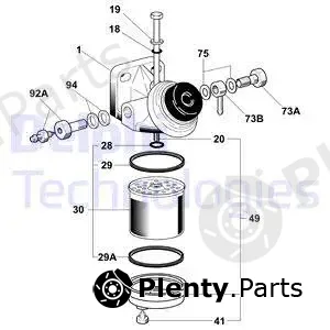 Delphi 6260B663B — Fuel Filter