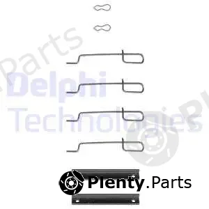 Delphi LX0044 — Accessory Kit, disc brake pad