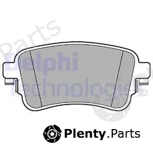 Delphi LP3261 — Brake Pad Set, disc brake