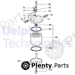 Delphi 5836B800 — Fuel Filter