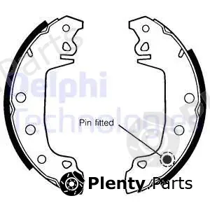 Delphi LS1142 — Brake Shoe Set