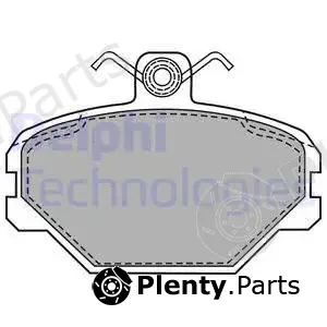 Delphi LP1444 — Brake Pad Set, disc brake