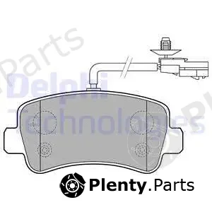 Delphi LP2191 — Brake Pad Set, disc brake