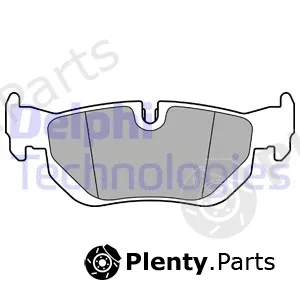 Delphi LP3618 — Brake Pad Set, disc brake