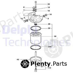 Delphi 5836B910 — Fuel Filter