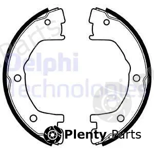 Delphi LS1919 — Brake Shoe Set, parking brake