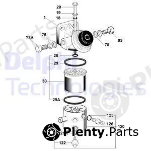 Delphi 6260B684B — Fuel Filter