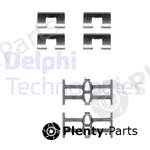 Delphi LX0208 — Accessory Kit, disc brake pad