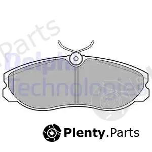 Delphi LP847 — Brake Pad Set, disc brake