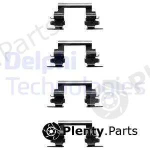 Delphi LX0364 — Accessory Kit, disc brake pad