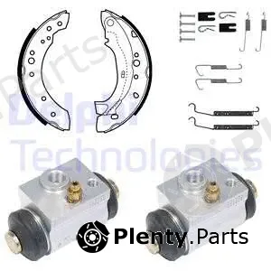 Delphi 1078 — Brake Shoe Set